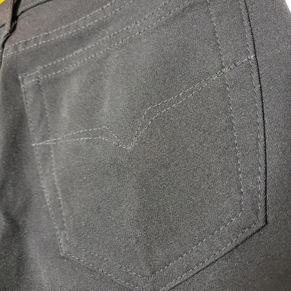 NEW Authentic Versace Jeans Couture Coated Black Luxury Womens Italian Limited - Picture 14 of 16